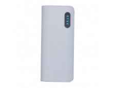 Power Bank Plstico com Indicador Digital e Lanterna