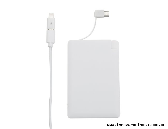 Power Bank Plstico Formato Carto